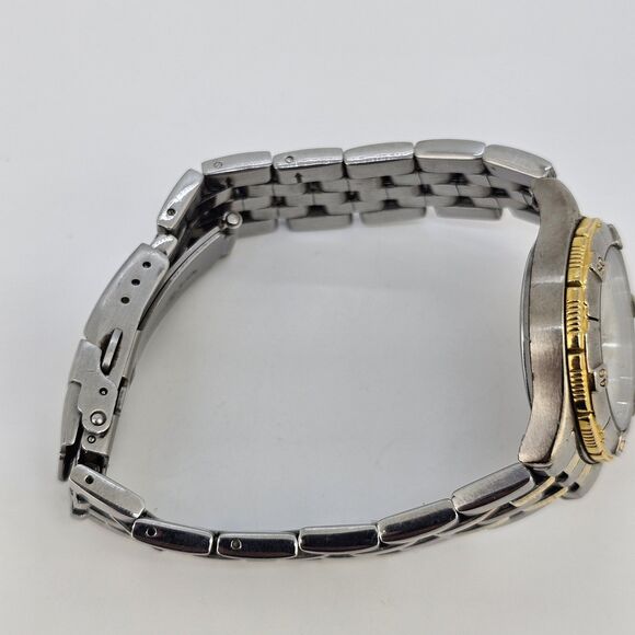 Houston Texans Women's Watch 32MM Gray Dial Two Tone Bands 7.25" New Battery - Picture 10 of 13